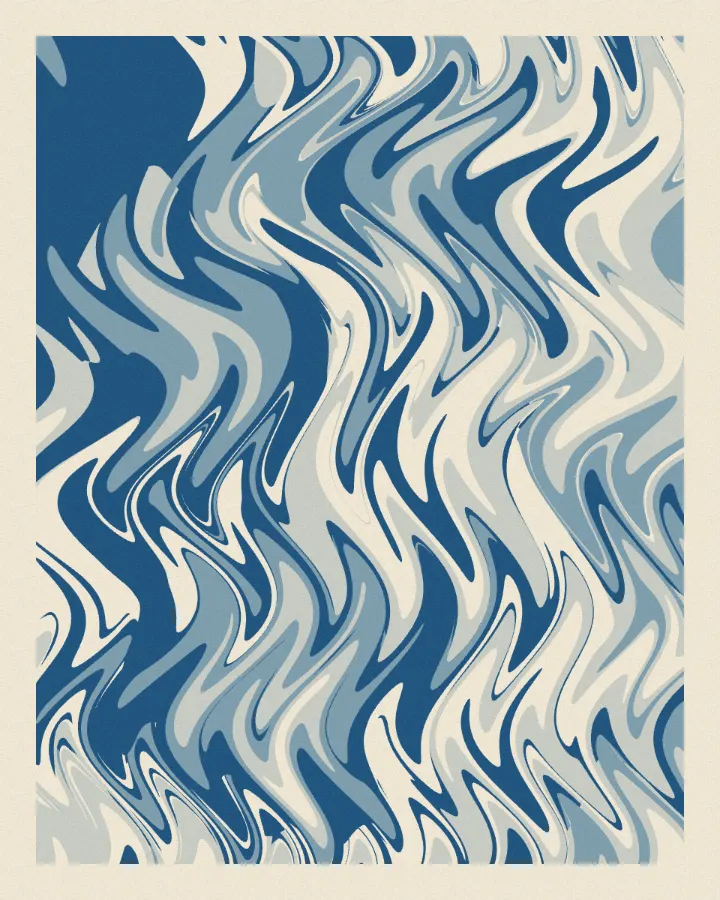 The sample photo made with Paper Marbling.