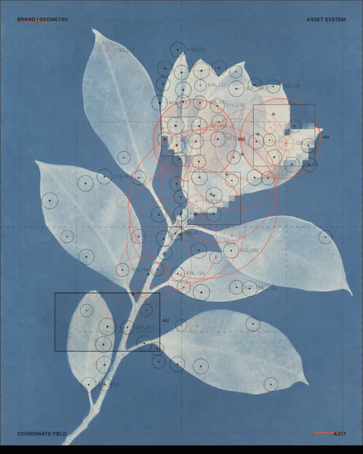 Geometric Abstraction result made from the bundled sample