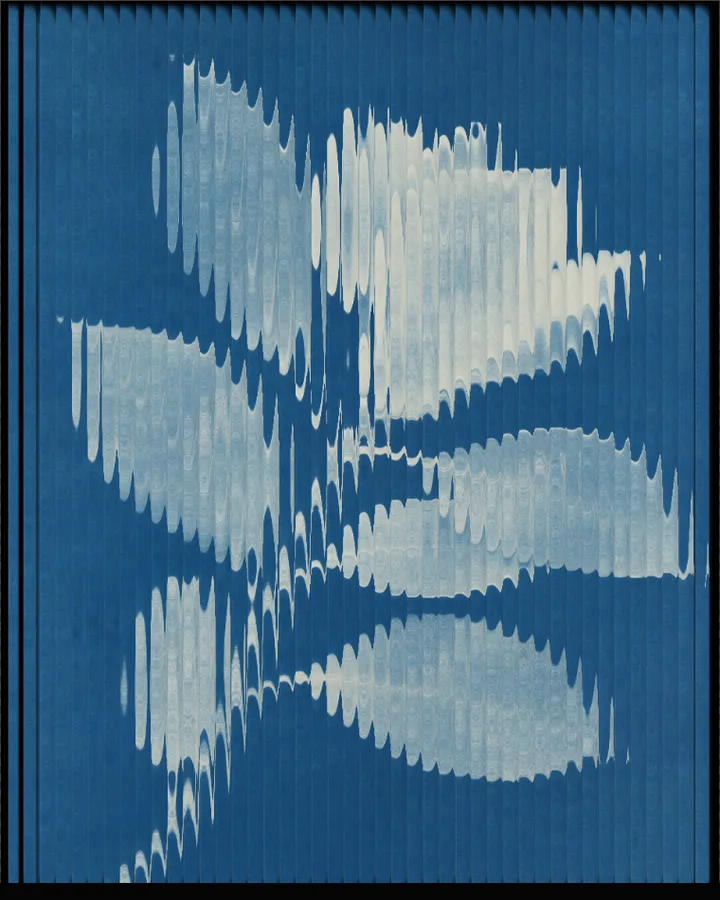 Fluted Glass result made from the bundled sample